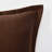 Terran Velvet Cotton Euro Sham Cover Brown-116554276