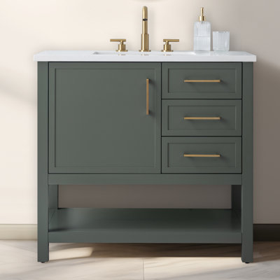 Vicini Single 36" Bathroom Vanity Set