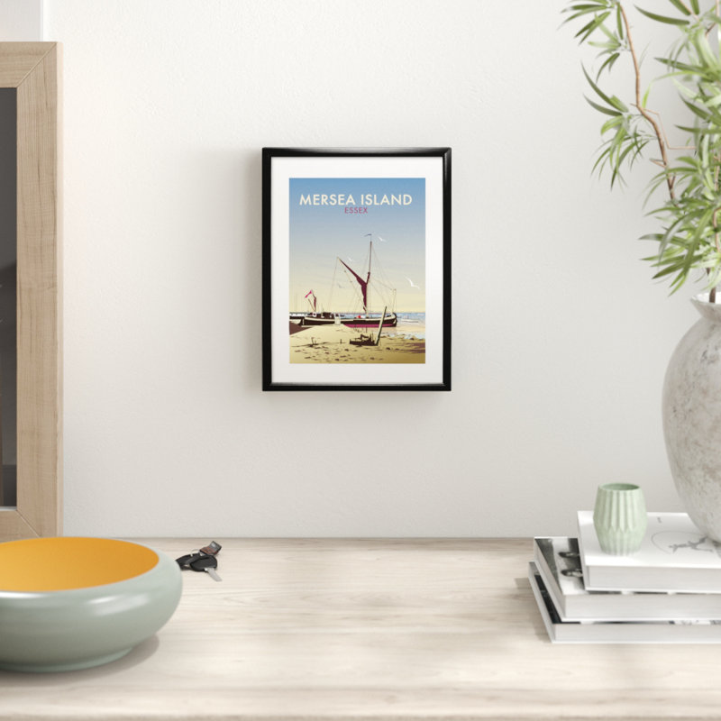 Dave Thompson - Single Picture Frame Print, Black