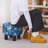 Wood Accent Stool