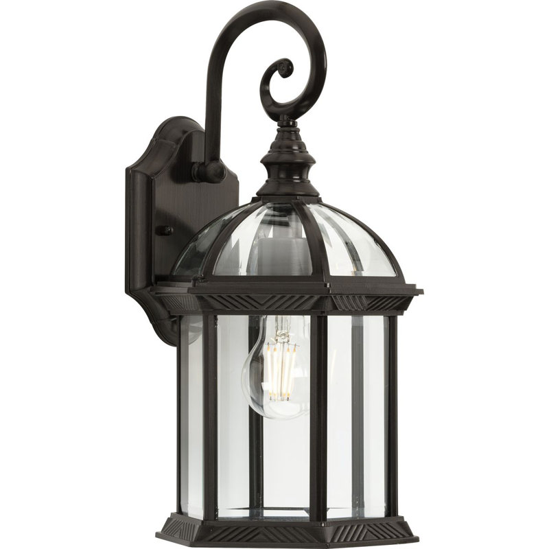 Wall Light, 15.50" H x 8.12" W x 7.87" D, Antique Bronze