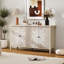 Buffet moderne avec portes sculptées-1302759899
