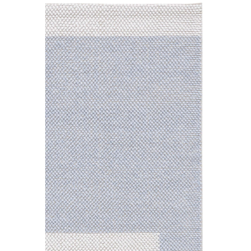 Mariali Flat Weave Wool Rug, Square 6'