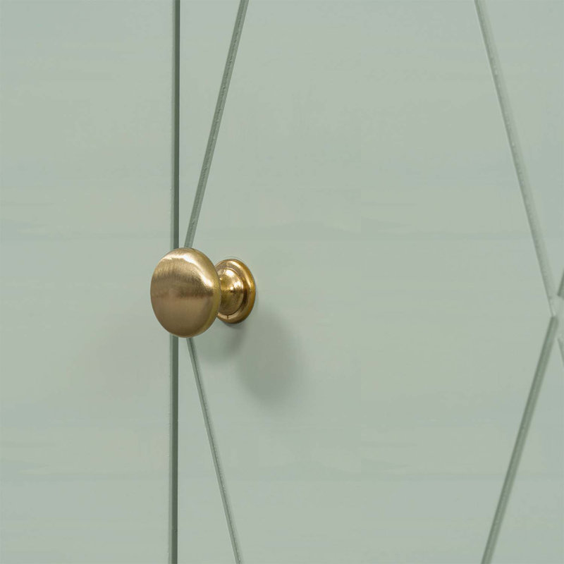 Meuble-lavabo 20 po avec lavabo en céramique, Vert