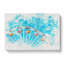 Santa Monica Pier Ferris Wheel Watercolour - Wrapped Canvas-56659136