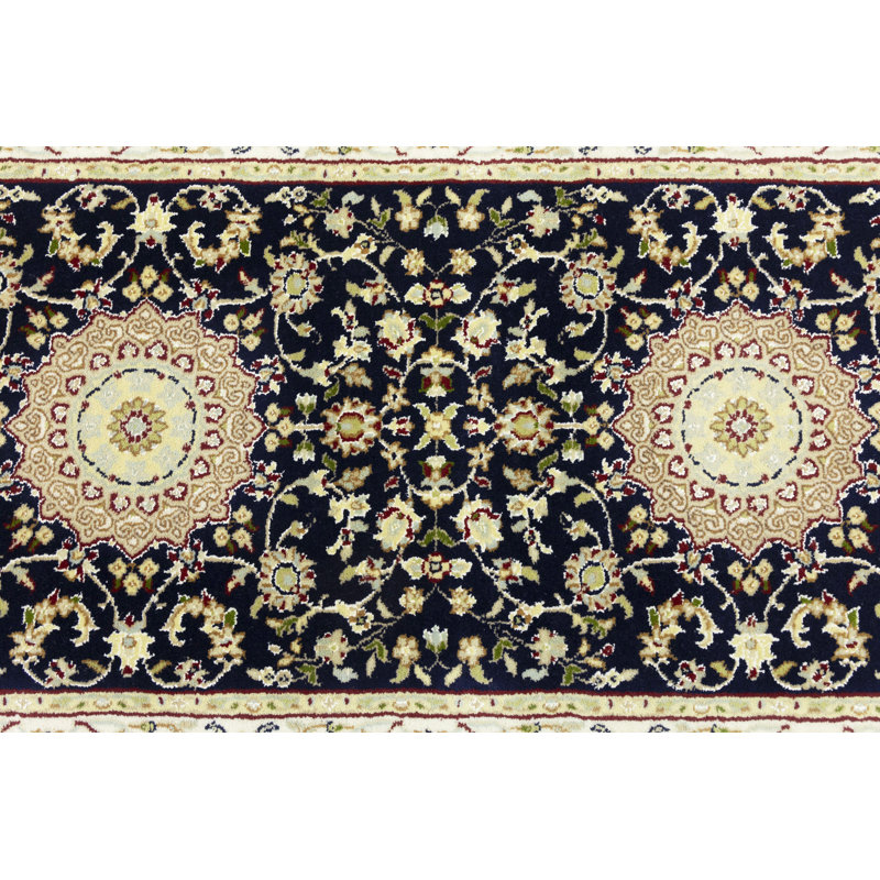Tapis bleu Indo-Nain