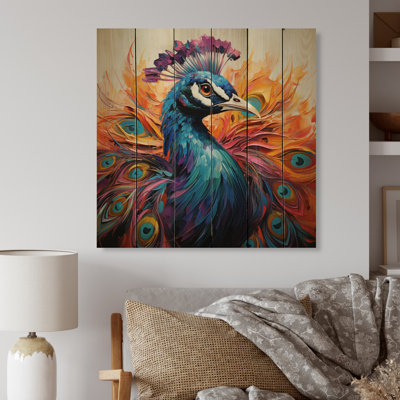 " Red Peacock Fauvist Peacock Fauvism "