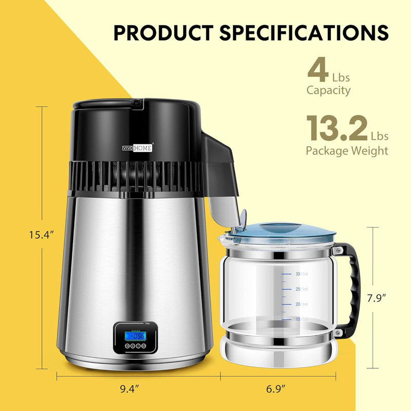 Carafe à filtre numérique
