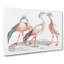 Crane Birds by Johan Teyler - Wrapped Canvas Painting-55371139