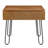 Azalea Park Wood & Metal Hairpin Dropleaf Dining Table
