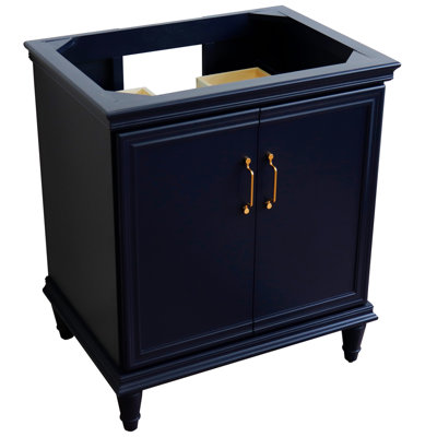 Meuble-lavabo simple 30 po avec base seulement