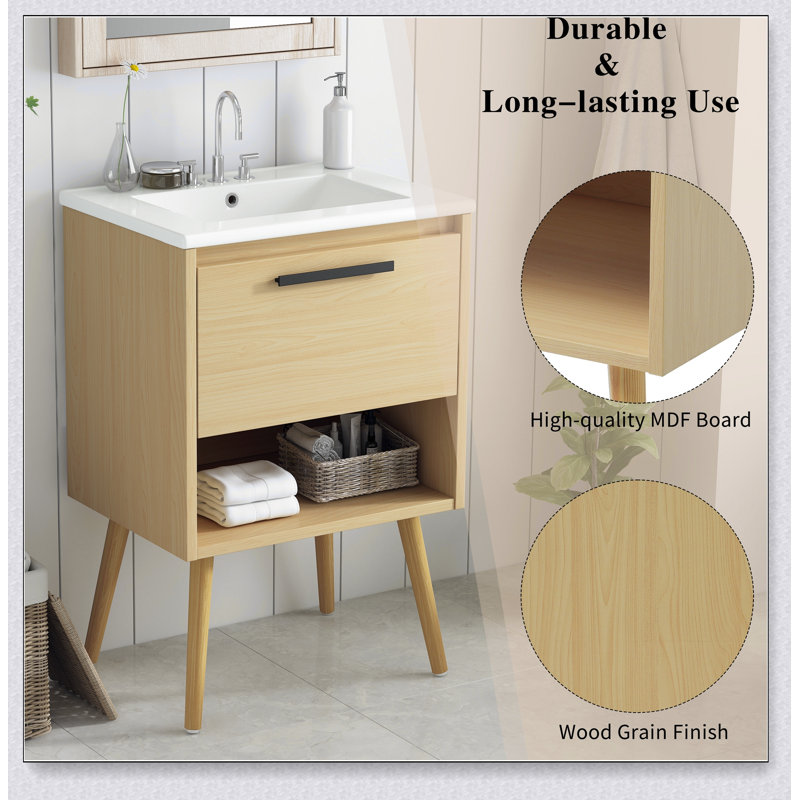 Meuble-lavabo 24 po avec lavabo
