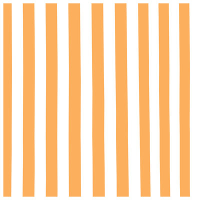 Orange White Stripes Quilted Bedspread All Sizes