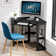 Corner Metal Base Computer Desk