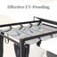 Aluminum Outdoor Patio Daybed With Retractable Canopy