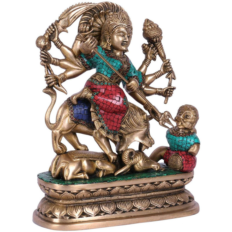 Pastorella Mahishasuramardini, déesse Durga