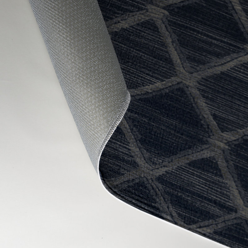 Tapis gris intérieur et extérieur Trellis, Rectangle 9 pi x 12 pi