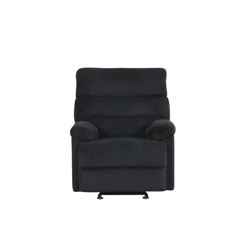 Lucie 066CE35B015147EB8B805DCA92286761 Glider Recliner Black