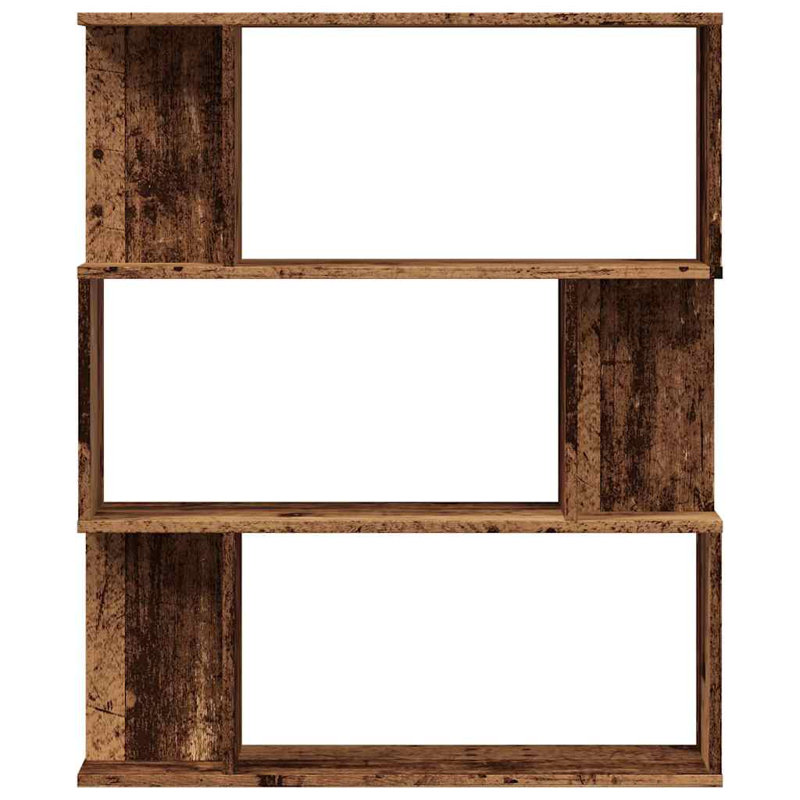 Bijander 96 cm H x 80 cm W Geometric Bookcase