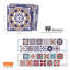 Mahogany Azulejo Mix PVC Mosaic Tile Sticker - 15cm x 15cm-38785760