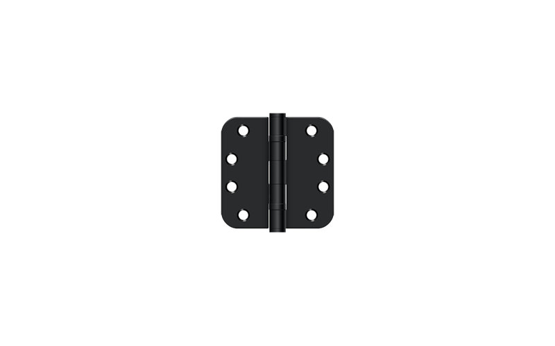 Steel Hinge, Paint Black, Steel