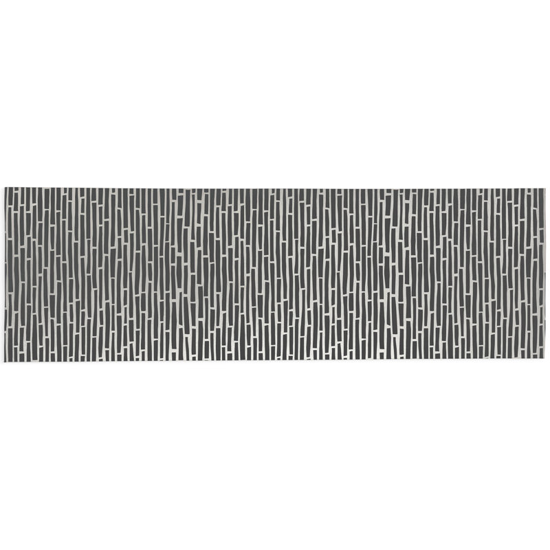 Cultural Rows Non-Slip Outdoor Rug, Runner 2'6" x 8'