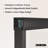 44" – 48″ W × 72″ H Double Sliding Semi-Frameless Shower Door in Matte Black with Cleancoat Glass-121327739