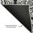 Premium Machine Washable Prisco Black Rug-1495963457