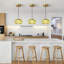 1 - Light Single Globe LED Pendant