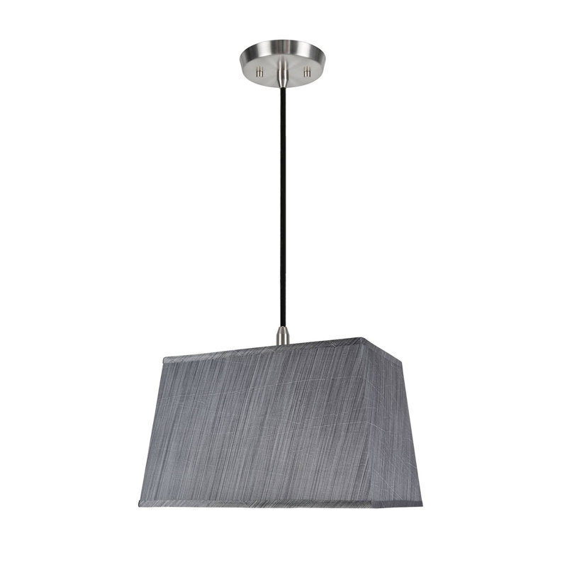 Beeman 1 - Light Satin Nickel Single Pendant