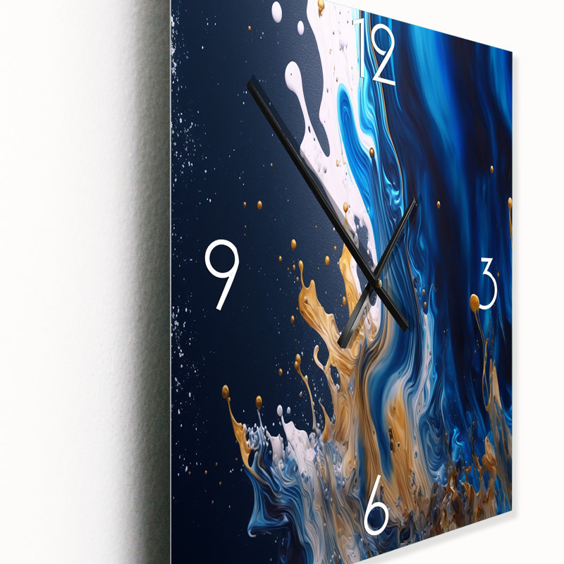 Janeidy - Horloge murale moderne, H 28 po x l 12 po x P 1 po
