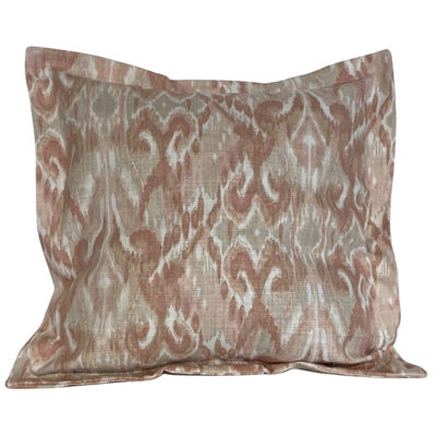 Abstract Cotton Blend Reversible Pillow Cover