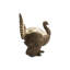 Mocha Check Mini Turkey Figurine