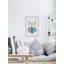 Chilling Babe Swimsuit by Parvez Taj - Single Picture Frame Painting-38993189