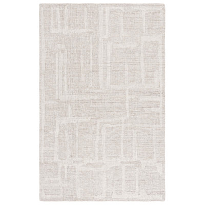 Tapis en laine touffeté à la main Galipeau