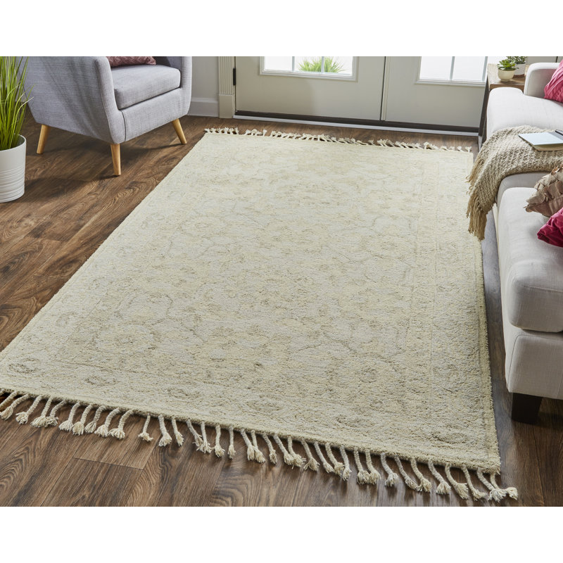 Arcada Wool Moroccan Indoor Rug, Rectangle 5' x 8'