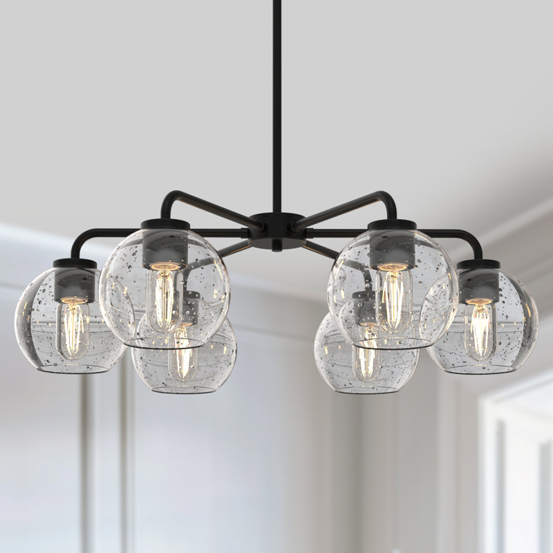 Lustre 6 lumières Adeliz Kichen Island