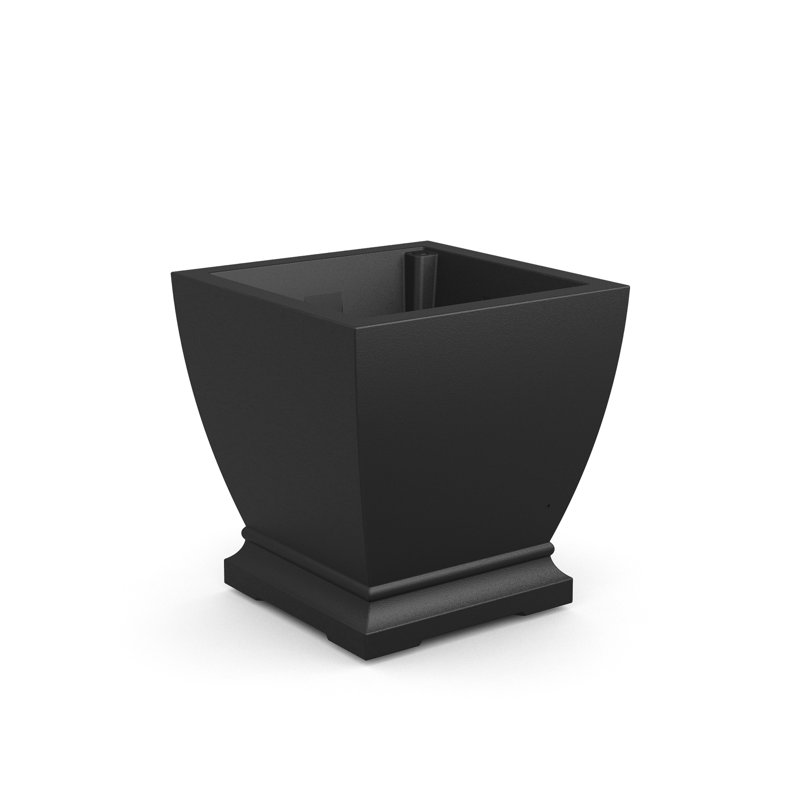 Pot à fleurs Myung, Noir, H 20 po x l 20 po x P 20 po, 1