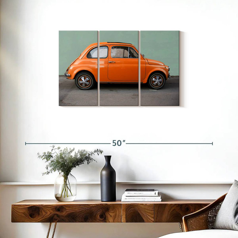 Fiat 500, H 20 po x l 33 po