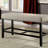 Linen Blend Upholstered Bench-910157312-910157313