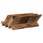 Wood Free Standing Magazine Rack-418295308