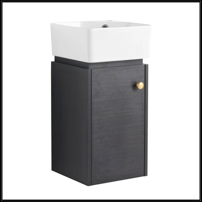 Bathroom Vanity With Sink 12 Inch For Small Bathroom