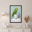 «Parrot On Roll», reproduction d'art sur toile tendue sur toile, ensemble de 1-391336715