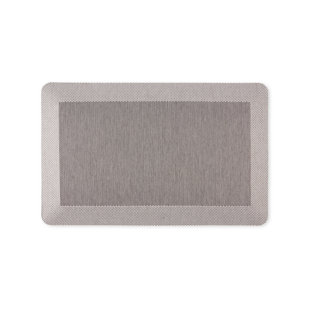 Haven + Key Light Grey Anti-Fatigue Padded Kitchen Mat - Shop