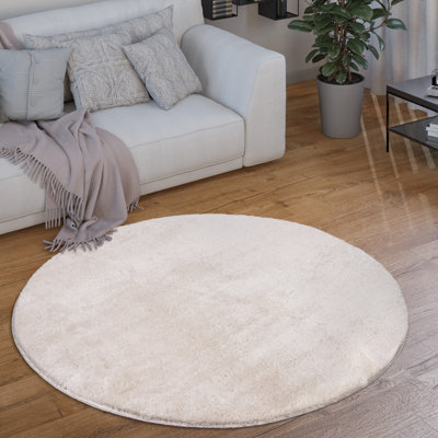 Tapis doux, doux, à poils courts, antidérapant, de couleur unie, lavable