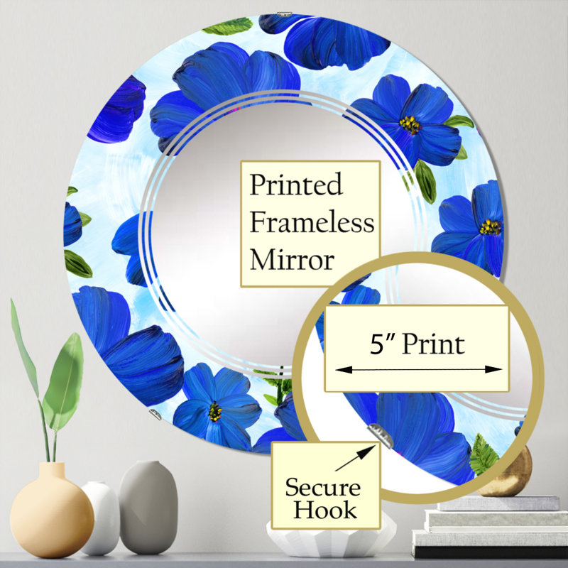 Miroir de salle de bain sans cadre, 24 po x 24 po