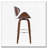 PU Faux Leather Swivel Height Bar Stools, wood Frame-1787444228