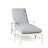 Croquet Aluminum Outdoor Chaise Lounge-93646385-70085685-63361373