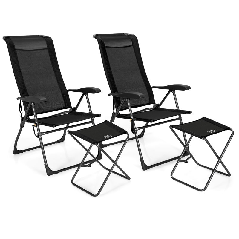 Chaise de plage pliante Sadik