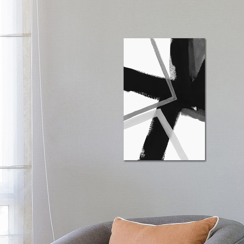 Angular Pulse II by June Erica Vess - Wrapped Canvas Painting, 66.04 cm H x 45.72 cm W